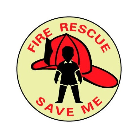Glow Sign Vinyl - Fire Rescue
